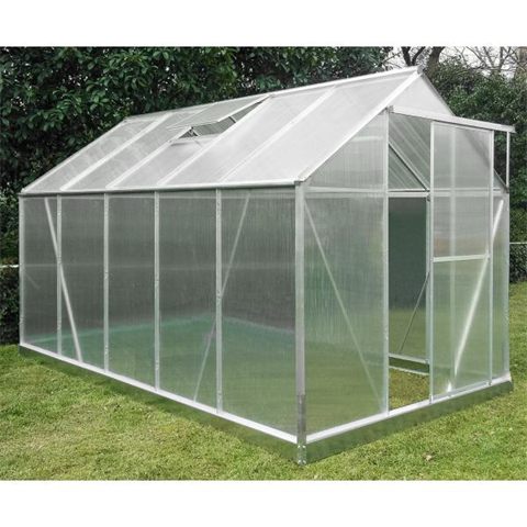 Drivhus i polycarbonat, 313 × 191 cm