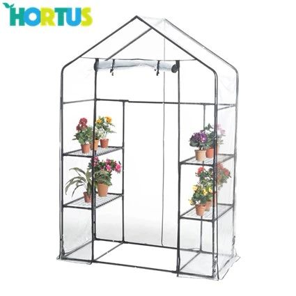 Hortus plastdrivhus, 143 × 73 × 195 cm