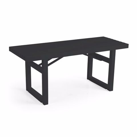 Brafab Vevi bænk, sort, 105 cm