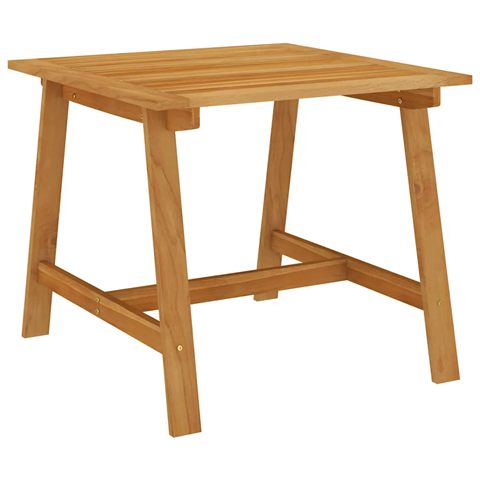 vidaXL havebord i akacie, 88 × 88 cm