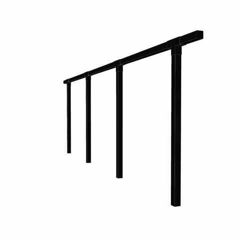 PLUS pergola enkelt, 3 moduler