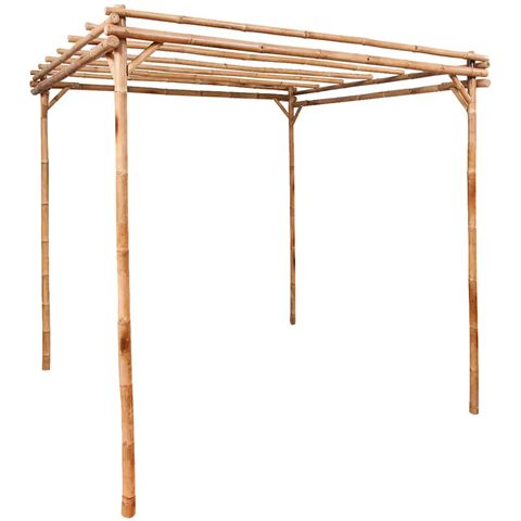 vidaXL pergola i bambus, 170 × 170 cm