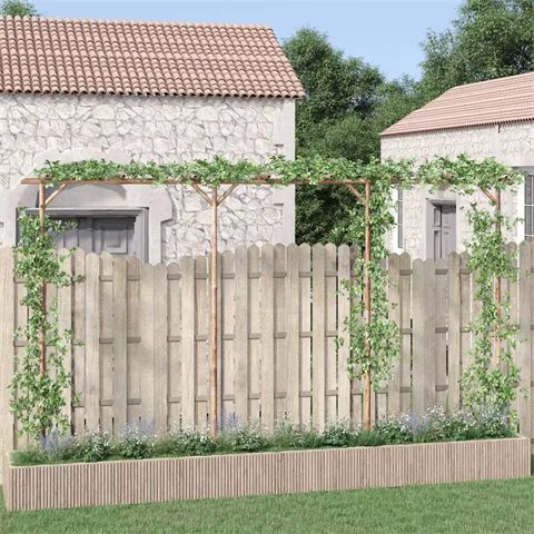vidaXL pergola i bambus, 385 × 40 cm