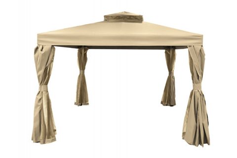 Pedro pavillon med sider og myggenet, 3 × 3 m
