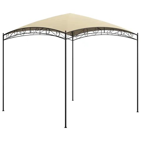 vidaXL havepavillon 3 × 3 m, 180 g/m², creme